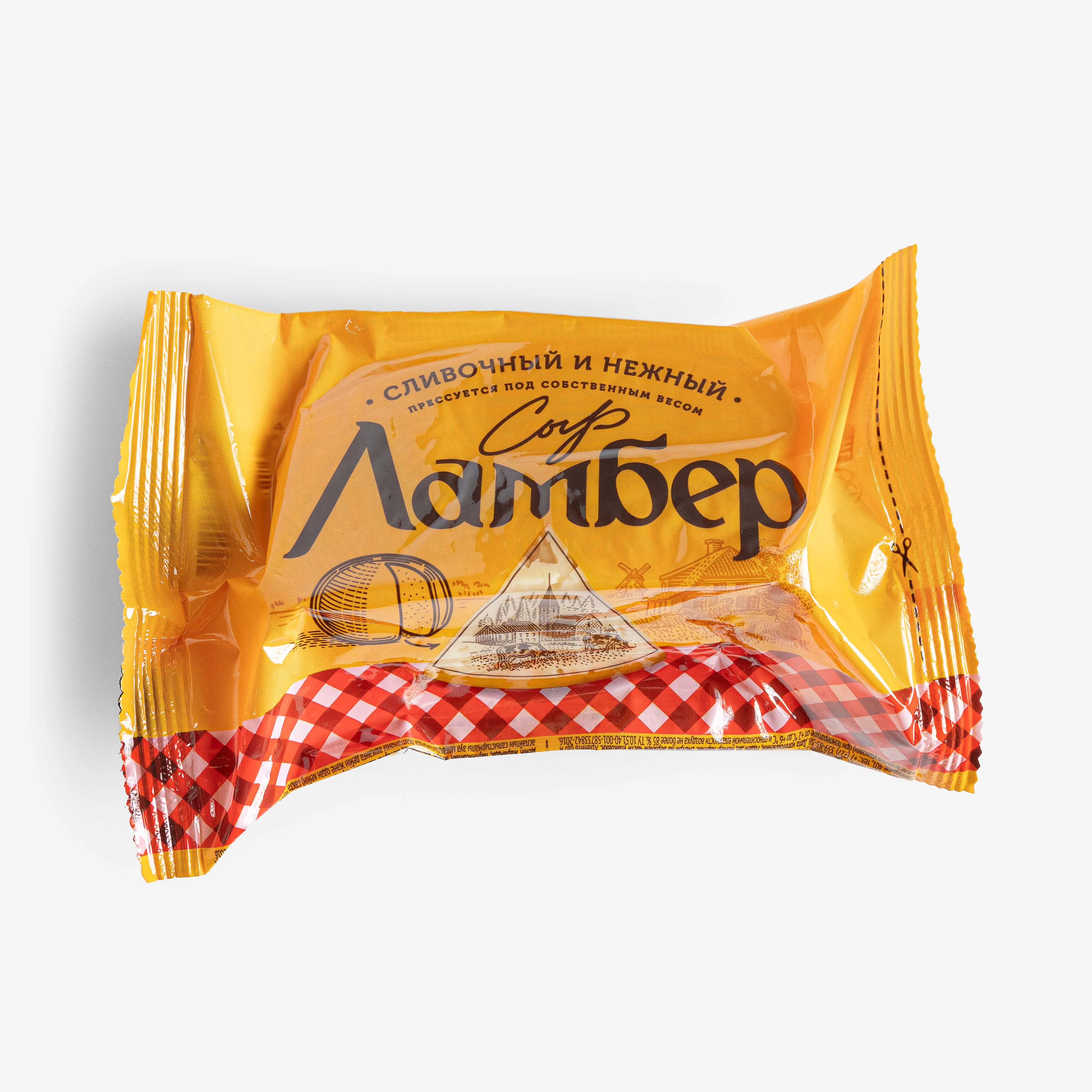 Сыр Ламбер полутвердый 50%, 230 г